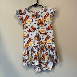 Bums & Roses Baby Romper